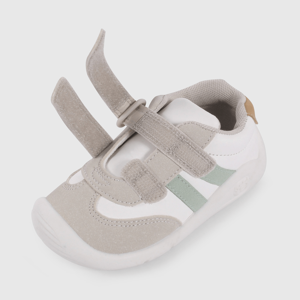 ZAPATILLA DE NINO DOS VELCROS JOGGING RETRO